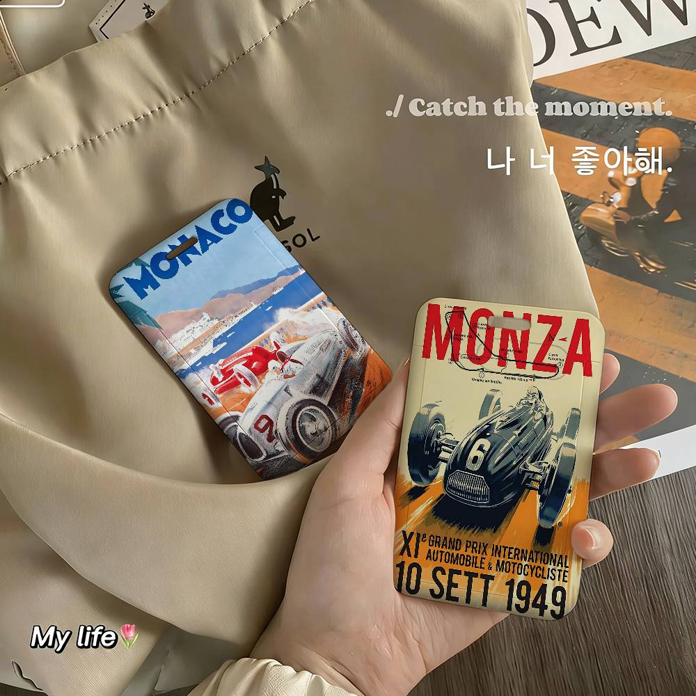 Leather Work For Car - 빈티지 자동차 레이싱 모나코 1세트 작업