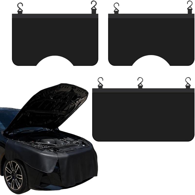 Leather Work For Car - PU 가죽 자석식 자동차 커버 매트