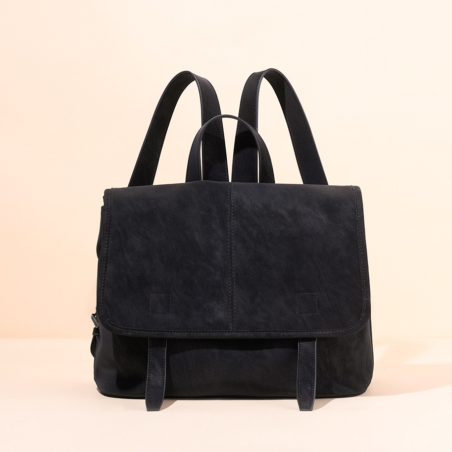 여성용 빈티지 정품 가죽 백팩 캐주얼 플랩 숄더백 여행 - Leather Work Rucksack 리뷰 및 가격