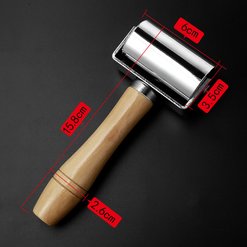 WUTA 26/60mm 가죽 롤러 도구 가죽 공예 프레 - Leatherwork Hammer 리뷰 및 가격