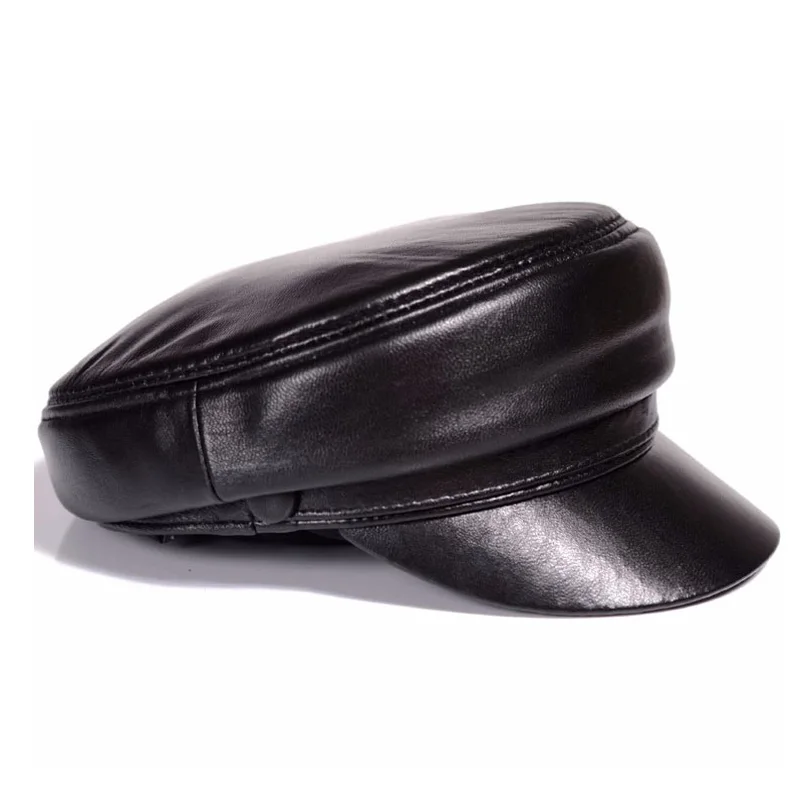 남녀공용 천연 가죽 방풍 육군 모자, 덕빌 고라스 청소 - Leather Work Hat 리뷰 및 가격