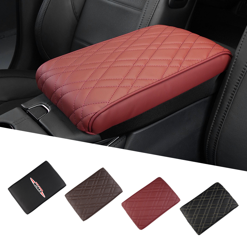 자동차 중앙 팔걸이 쿠션 박스 매트 미끄럼 방지 보호  - Leather Work For Car 리뷰 및 가격