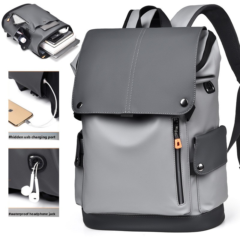 남성용 대용량 노트북 배낭 방수 비즈니스 여행 가방 세 - Leather Work Rucksack 리뷰 및 가격