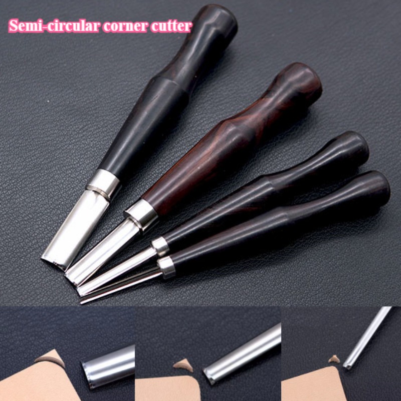 1/4 반원형 모따기 칼 R2.5/5/7.5/10 얕은 - Round Knife Leatherwork 리뷰 및 가격