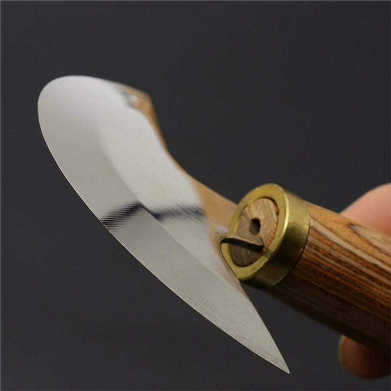 AB41-가죽 공예용 나무 손잡이 칼-둥근 헤드, 양날 - Round Knife Leatherwork 리뷰 및 가격