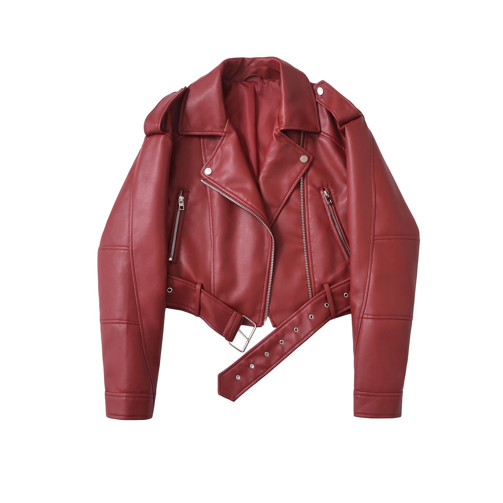 여성 코트 인조 가죽 재킷 턴다운 칼라 PU 코트 워크 - Leather Work Jacket Women'S 리뷰 및 가격