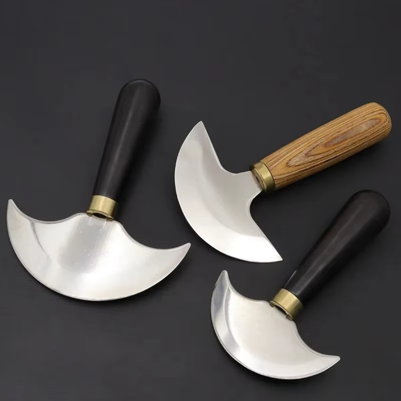 1개 전문가용 가죽 절단 칼 반원형 블레이드 공예 칼  - Round Knife Leatherwork 리뷰 및 가격