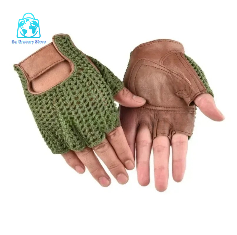 가죽 메쉬 핑거리스 장갑 모토크로스 피쉬넷 자동차 운전 - Leather Work For Car 리뷰 및 가격
