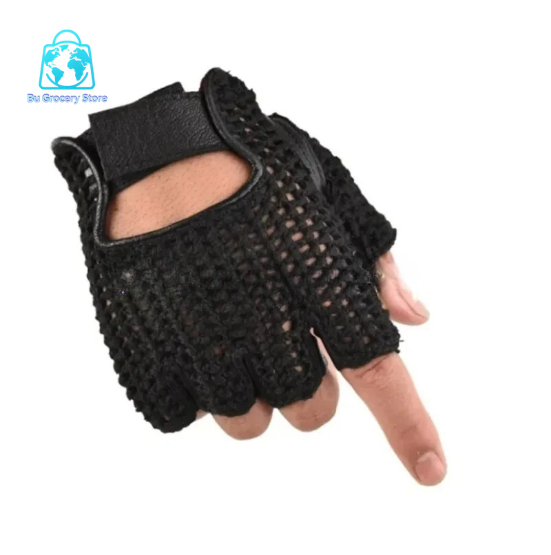 가죽 메쉬 핑거리스 장갑 모토크로스 피쉬넷 자동차 운전 - Leather Work For Car 리뷰 및 가격