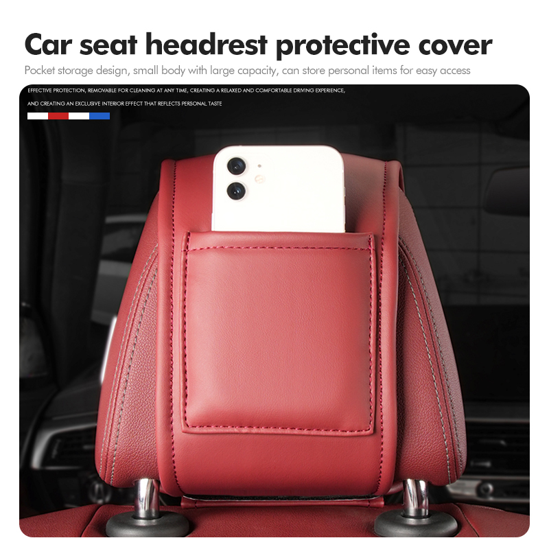 가죽 자동차 시트 머리 받침 보호 커버 미니 존 쿠퍼  - Leather Work For Car 리뷰 및 가격