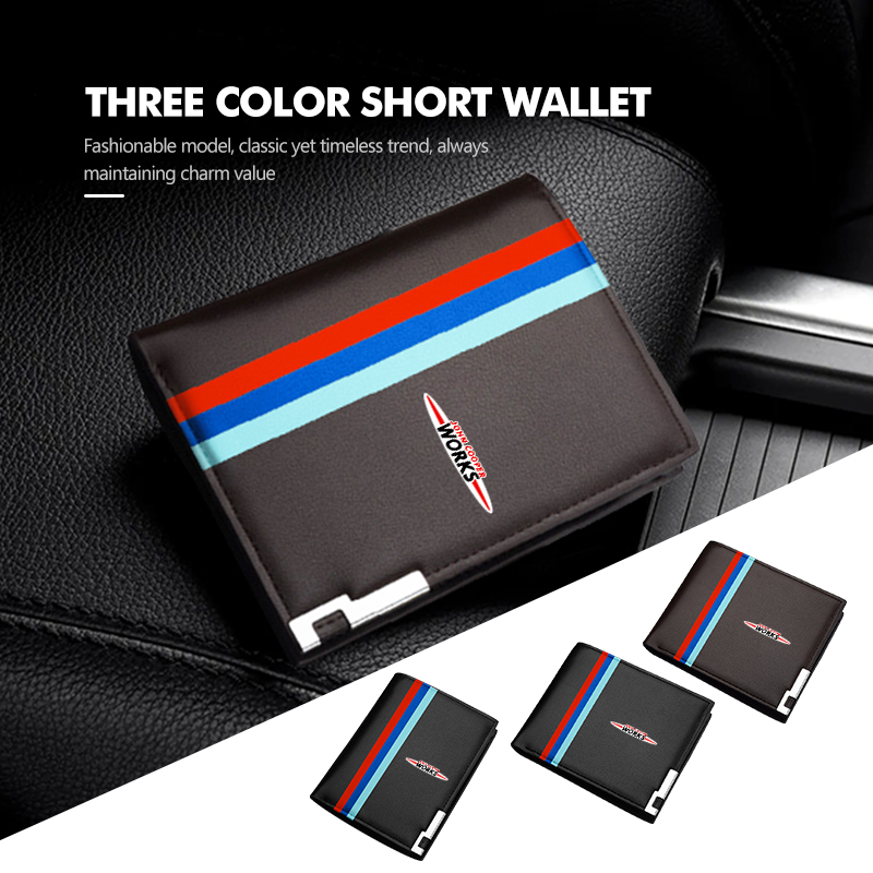 자동차 남성용 가죽 지갑 미니 존 쿠퍼 웍스 R56 F - Leather Work For Car 리뷰 및 가격