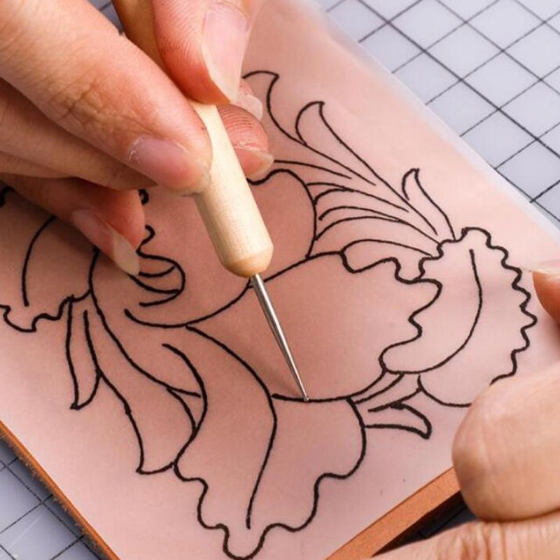 가죽 조각 도구 포인트 스타일러스 스플라이싱 스푼 볼  - Leatherwork Art 리뷰 및 가격